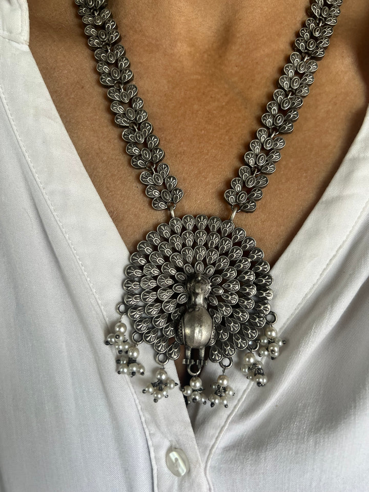 Antique Oxidized Necklace Set | Stunning Statement Jewelry