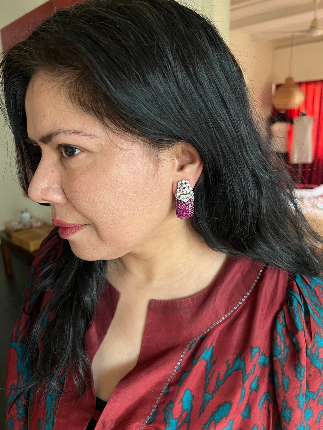 Statement Half Hoop Earrings - Premium Quality, Exquisite Craftsmanship