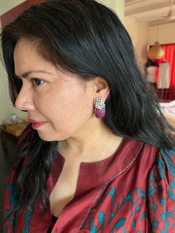 Statement Half Hoop Earrings - Premium Quality, Exquisite Craftsmanship