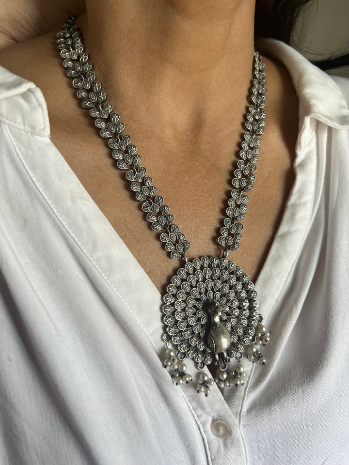 Antique Oxidized Necklace Set | Stunning Statement Jewelry