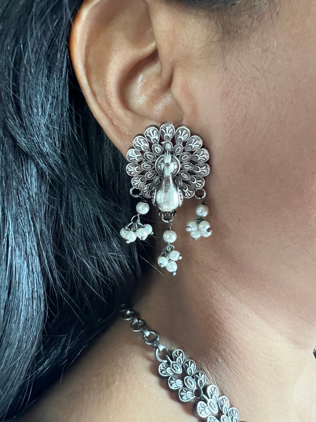 Antique Oxidized Necklace Set | Stunning Statement Jewelry