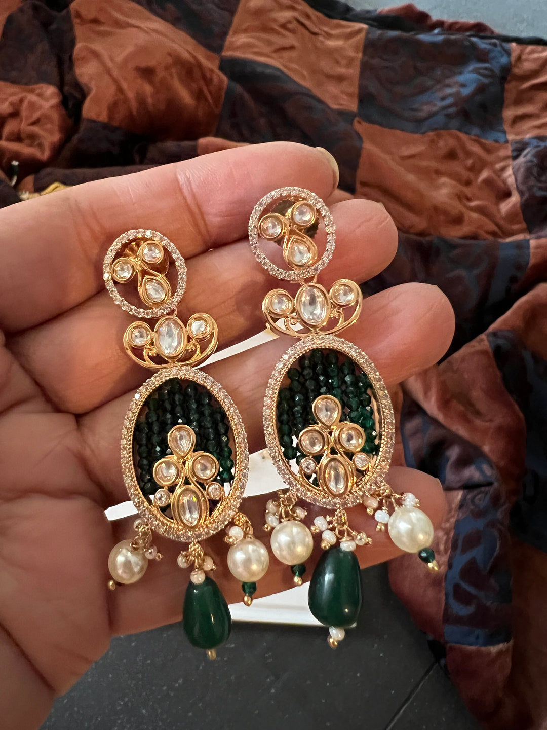 Elegant Kundan Choker with Earrings