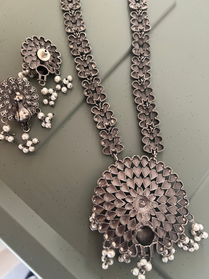 Antique Oxidized Necklace Set | Stunning Statement Jewelry