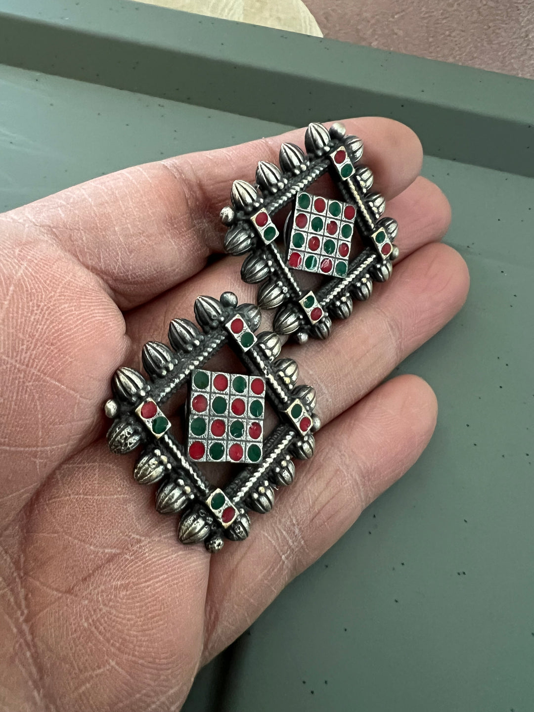 Timeless Vintage Stud Earrings | Bold Statement Jewelry