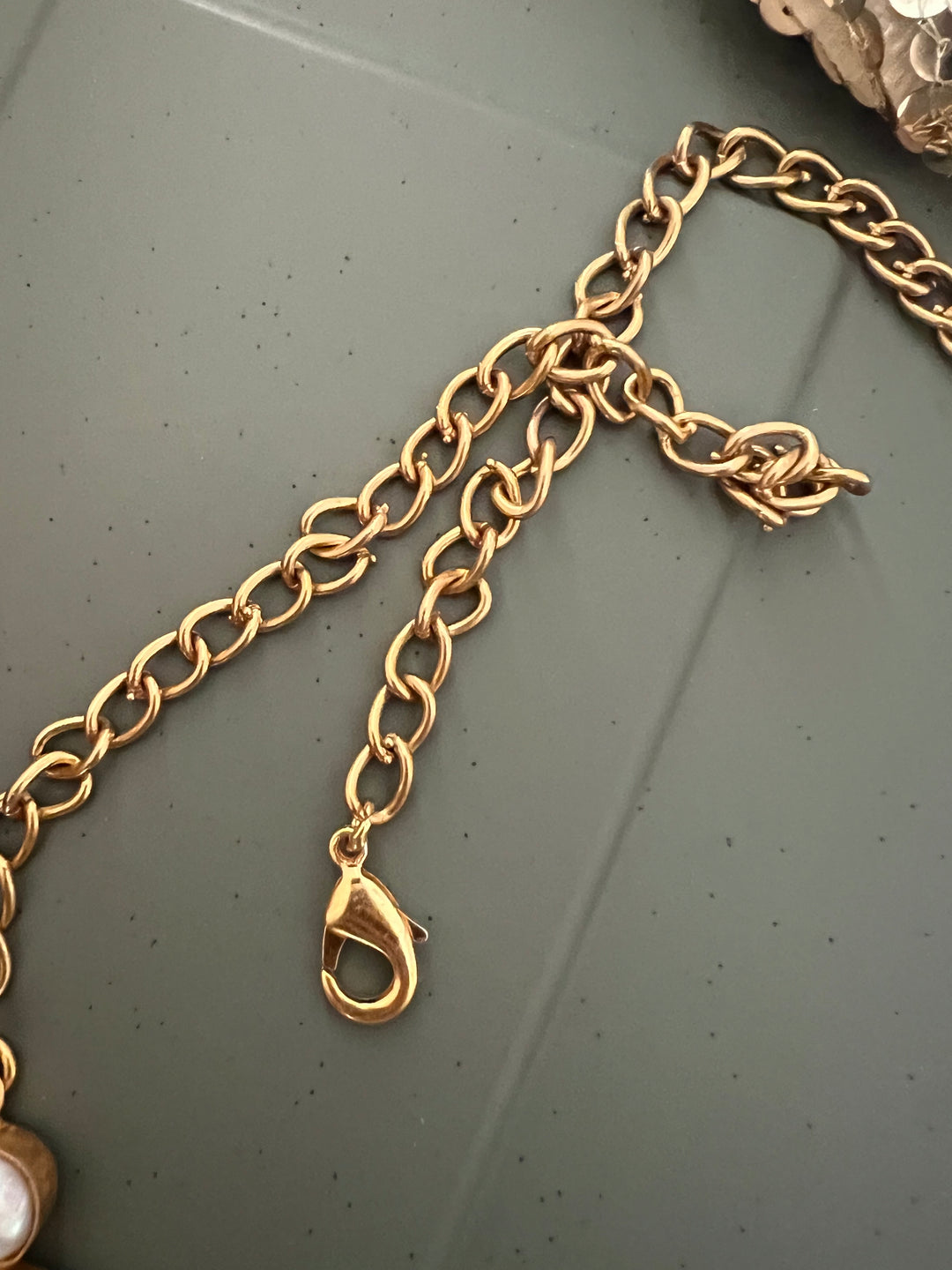 Statement Crystal and Baroque Pearls Necklace Set