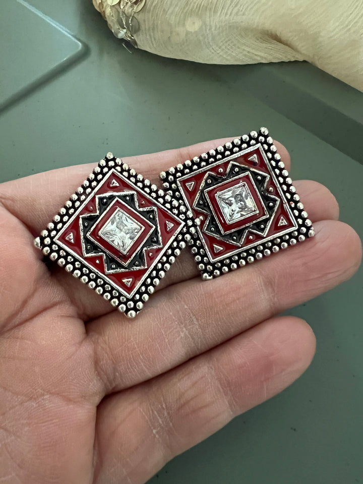 Timeless Vintage Stud Earrings | Bold Statement Jewelry