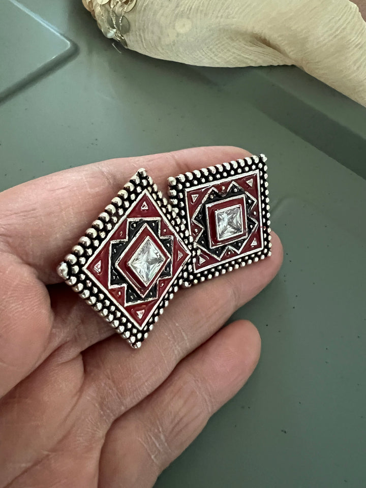 Timeless Vintage Stud Earrings | Bold Statement Jewelry