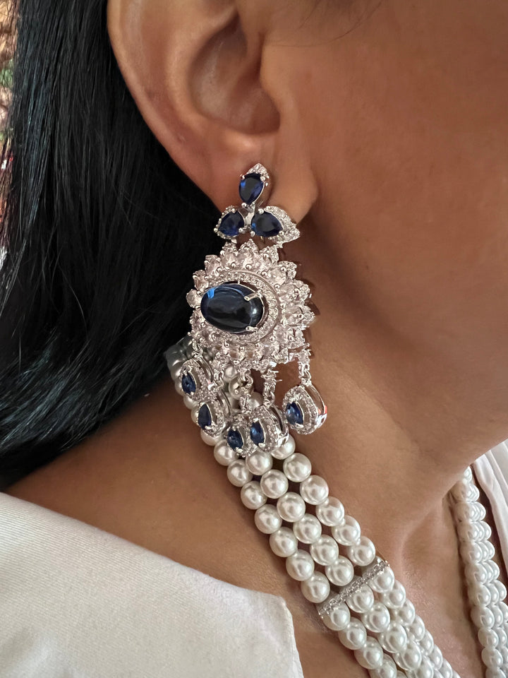 Beautiful Pearl and CZ Necklace Set - Unmatched Quality and Style