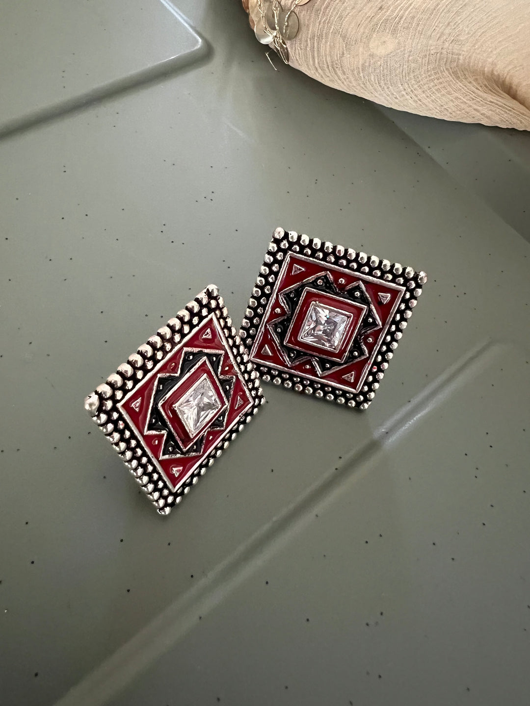 Timeless Vintage Stud Earrings | Bold Statement Jewelry