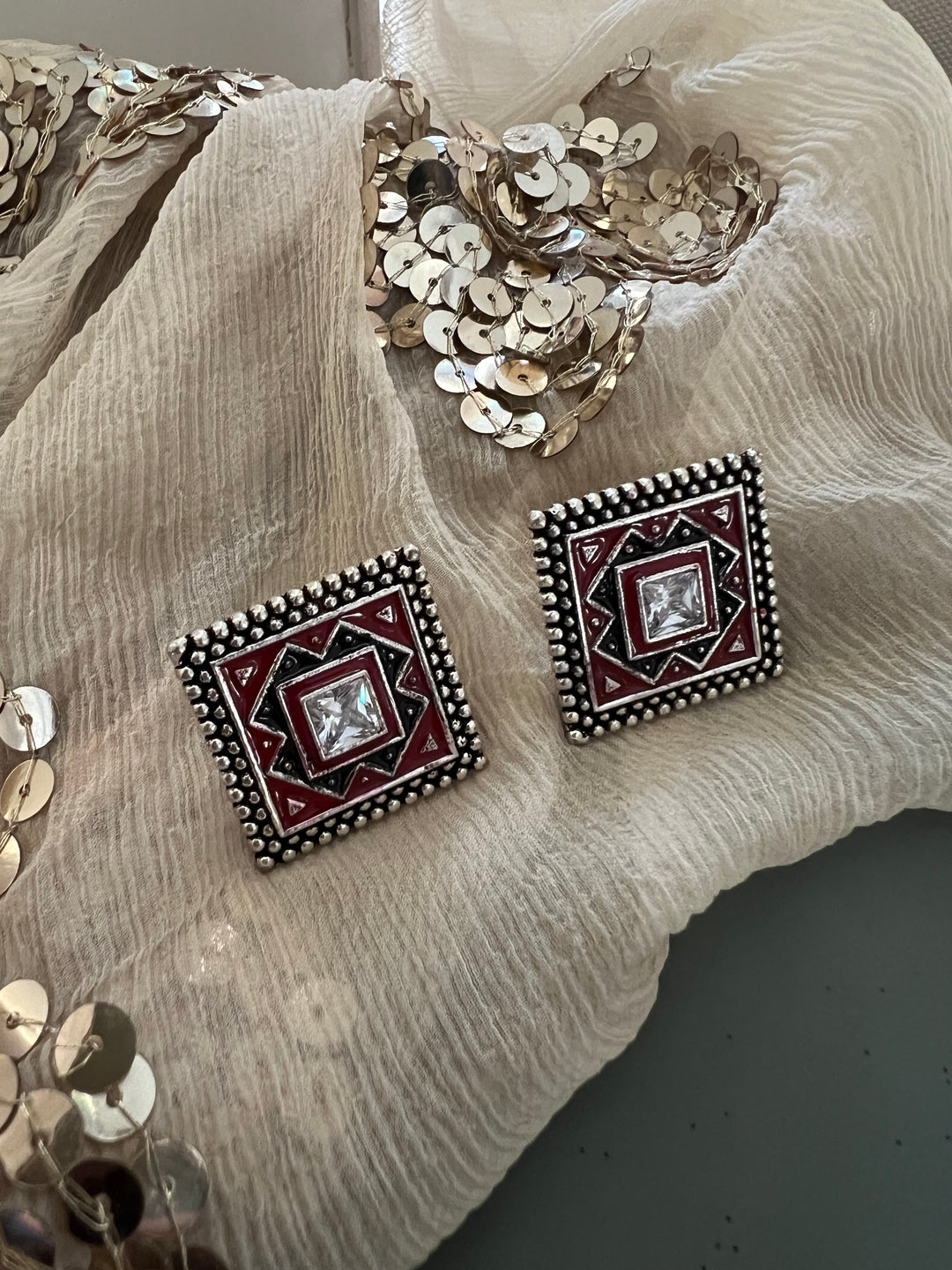 Timeless Vintage Stud Earrings | Bold Statement Jewelry