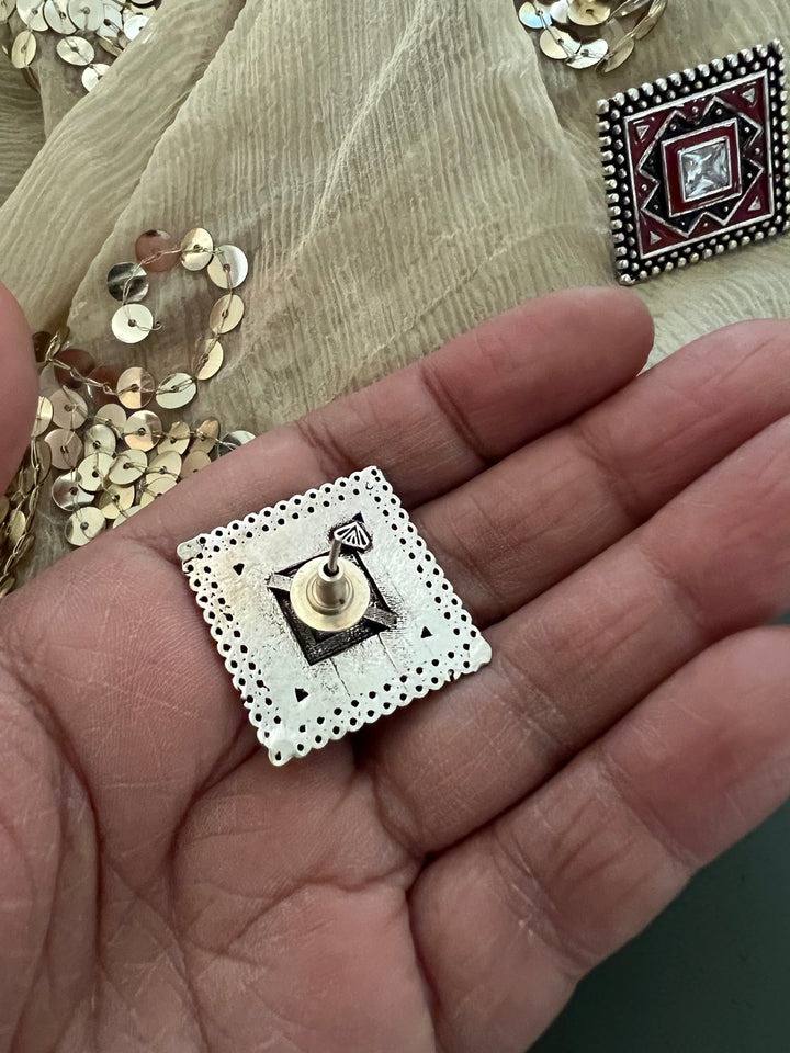 Timeless Vintage Stud Earrings | Bold Statement Jewelry