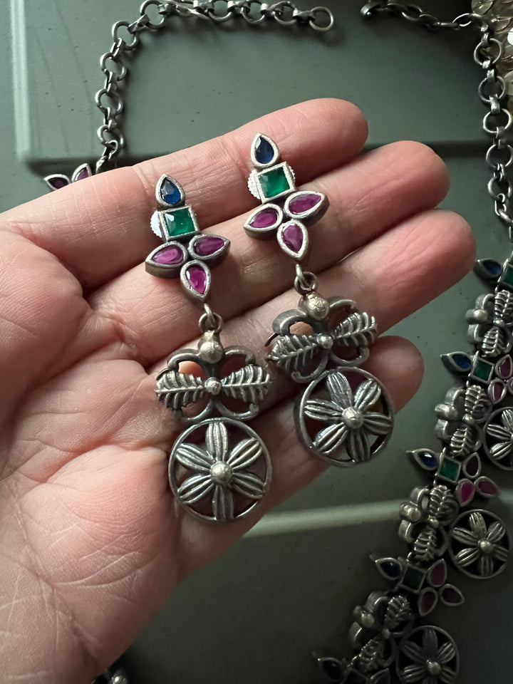 Antique Oxidized Necklace Set | Stunning Statement Jewelry