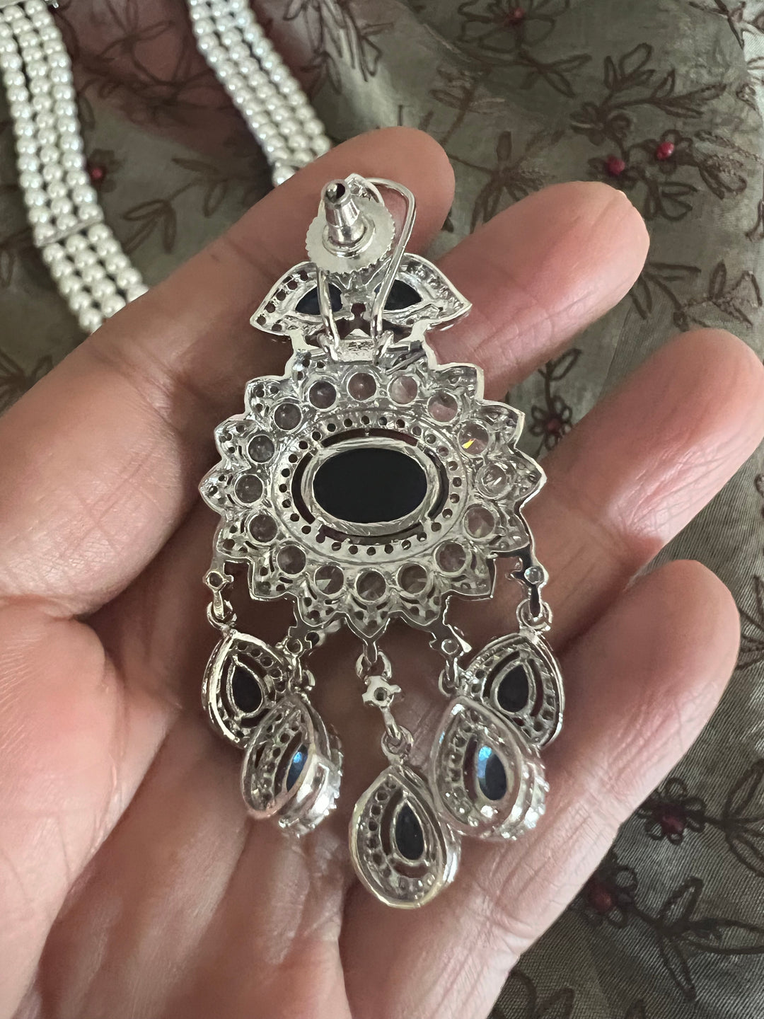 Beautiful Pearl and CZ Necklace Set - Unmatched Quality and Style