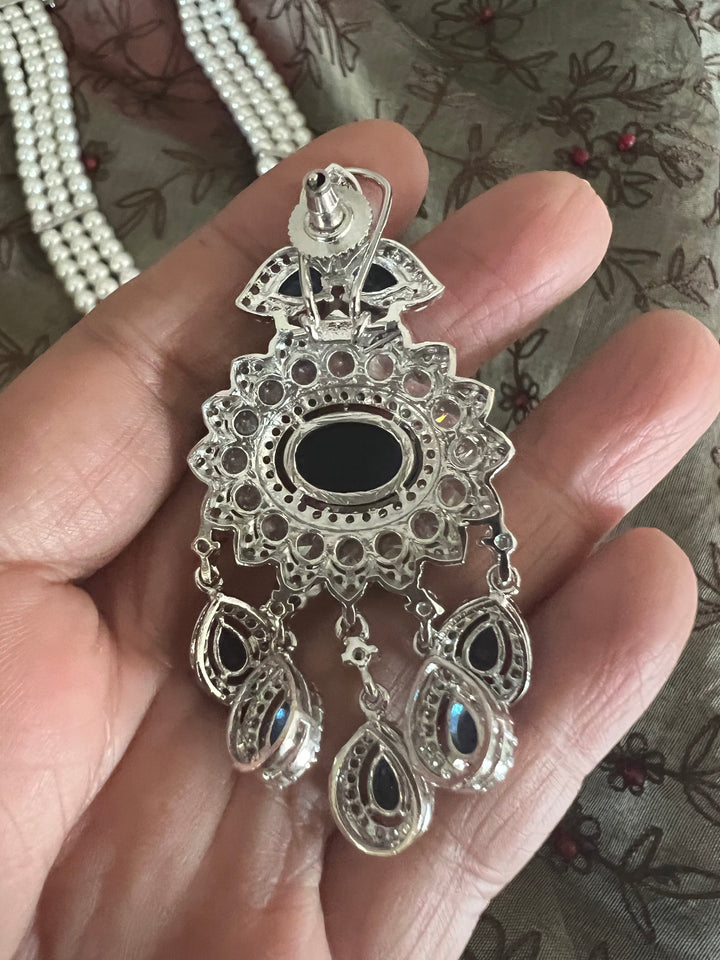 Beautiful Pearl and CZ Necklace Set - Unmatched Quality and Style