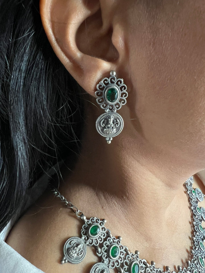 Antique Oxidized Necklace Set | Stunning Statement Jewelry