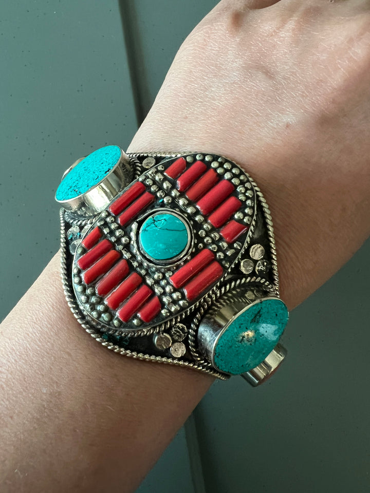 Statement Himalayan Cuff/ Tribal Cuff