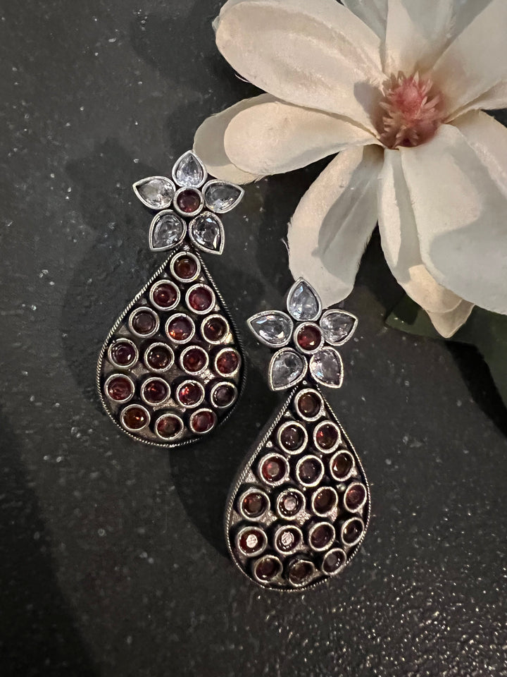 Antique Stone Earrings