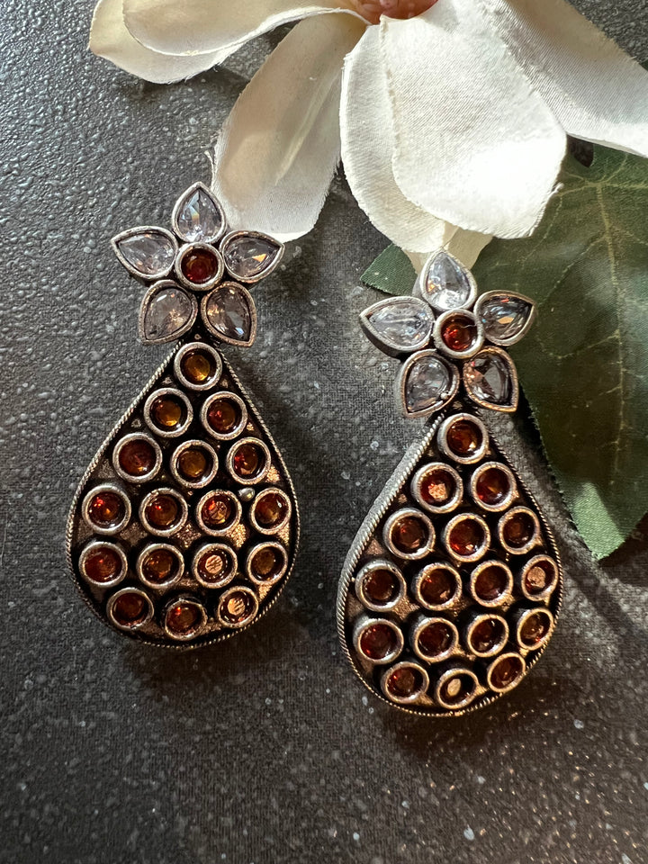 Antique Stone Earrings