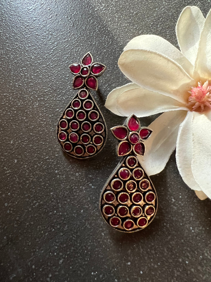 Antique Stone Earrings