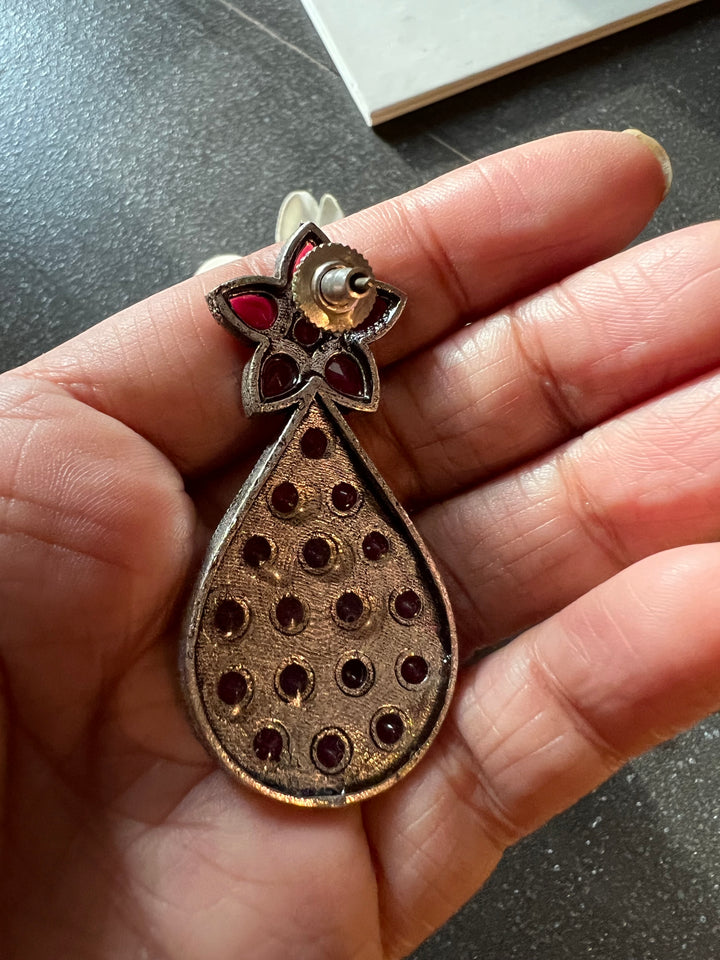 Antique Stone Earrings