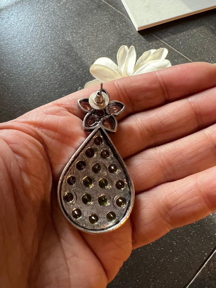 Antique Stone Earrings