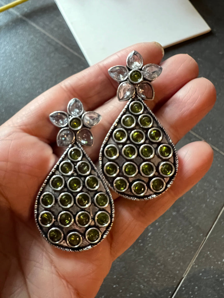 Antique Stone Earrings