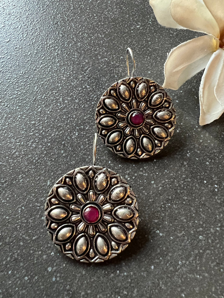 Stone earrings