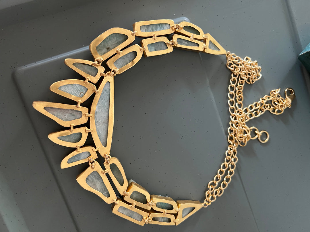 Exquisite Natural Amazonite Necklace - Premium Quality Craftsmanship