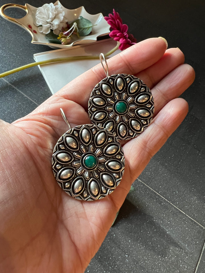 Stone earrings