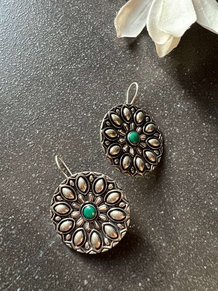 Stone earrings