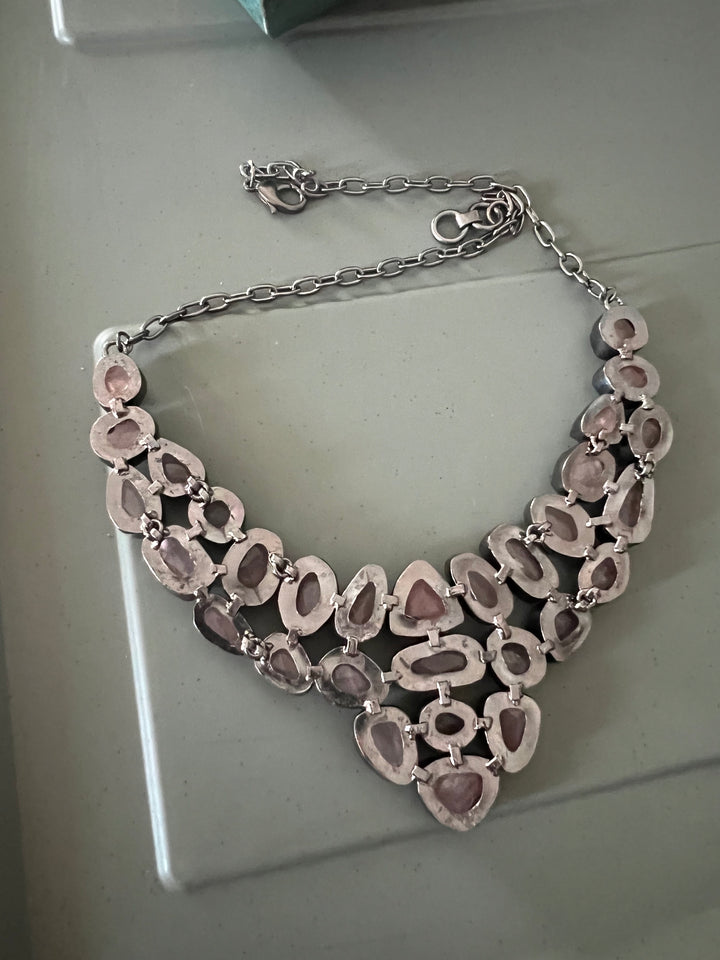 Exquisite Natural Rose Quartz Necklace - Premium Quality Craftsmanship
