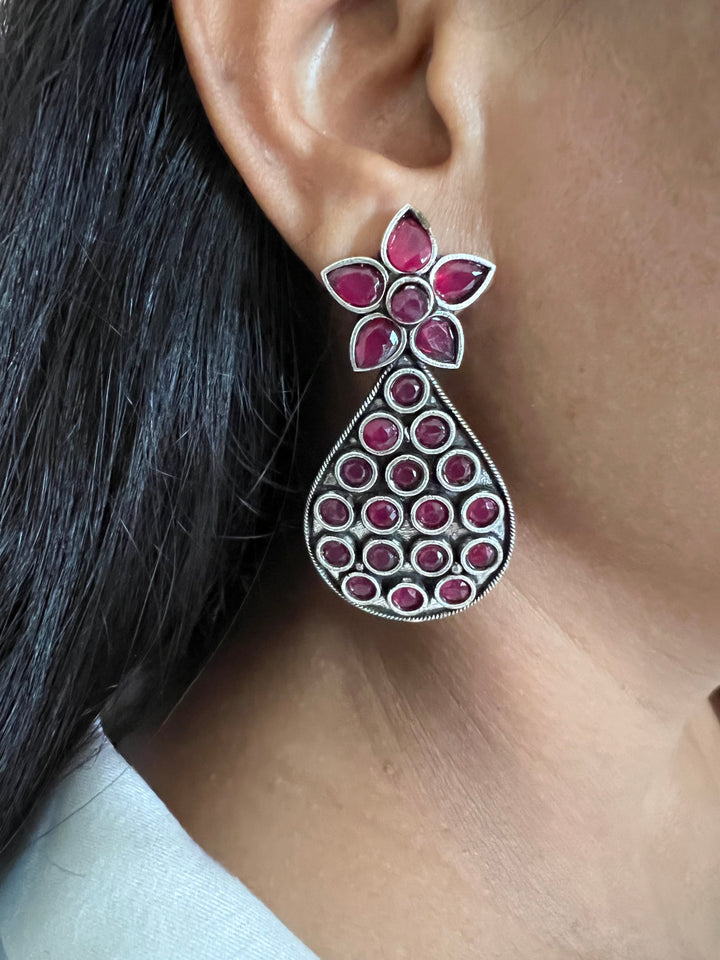 Antique Stone Earrings