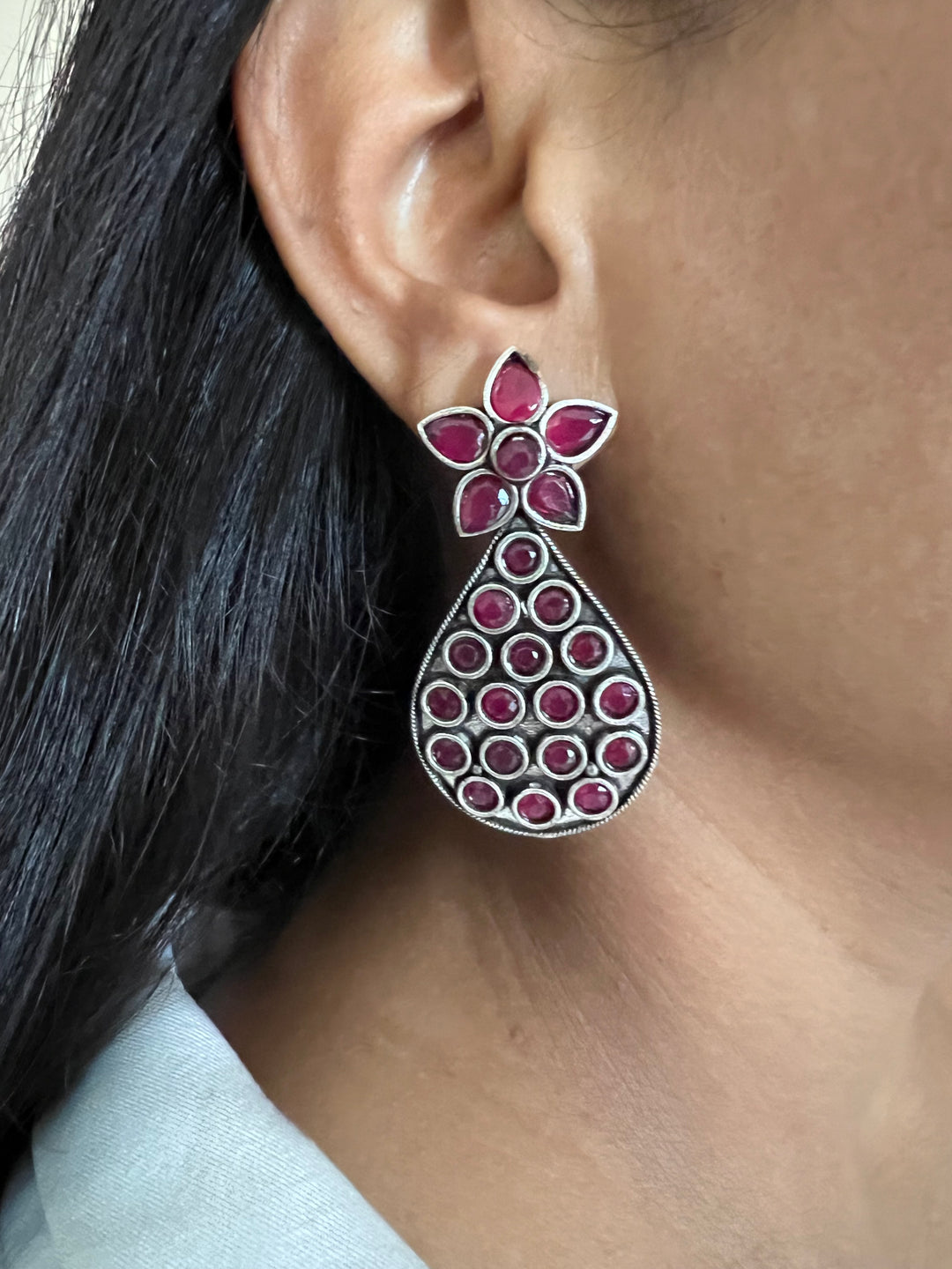 Antique Stone Earrings