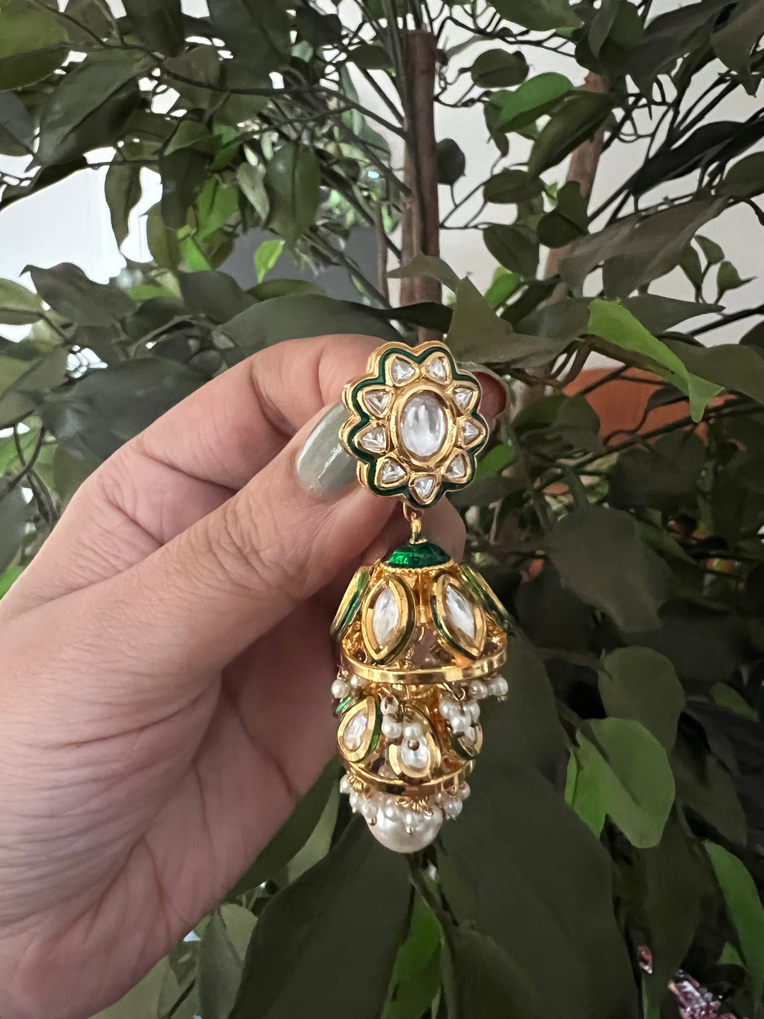 Elegant Jhumka Earrings - Premium Quality, Exquisite Craftsmanship