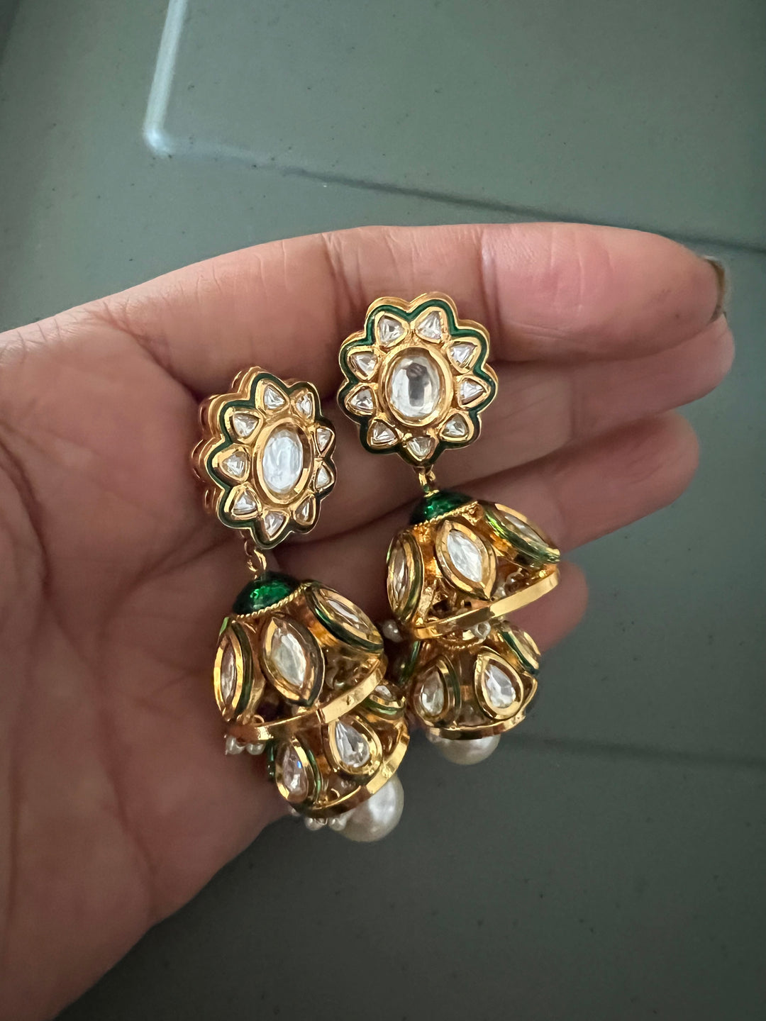 Elegant Jhumka Earrings - Premium Quality, Exquisite Craftsmanship