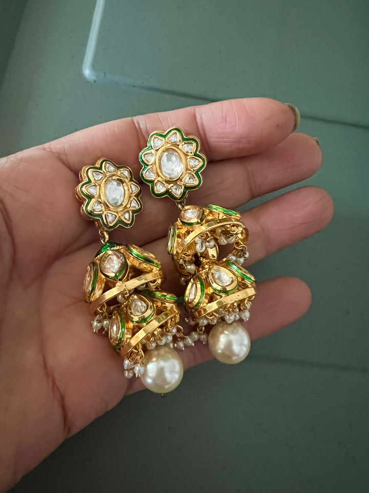 Elegant Jhumka Earrings - Premium Quality, Exquisite Craftsmanship