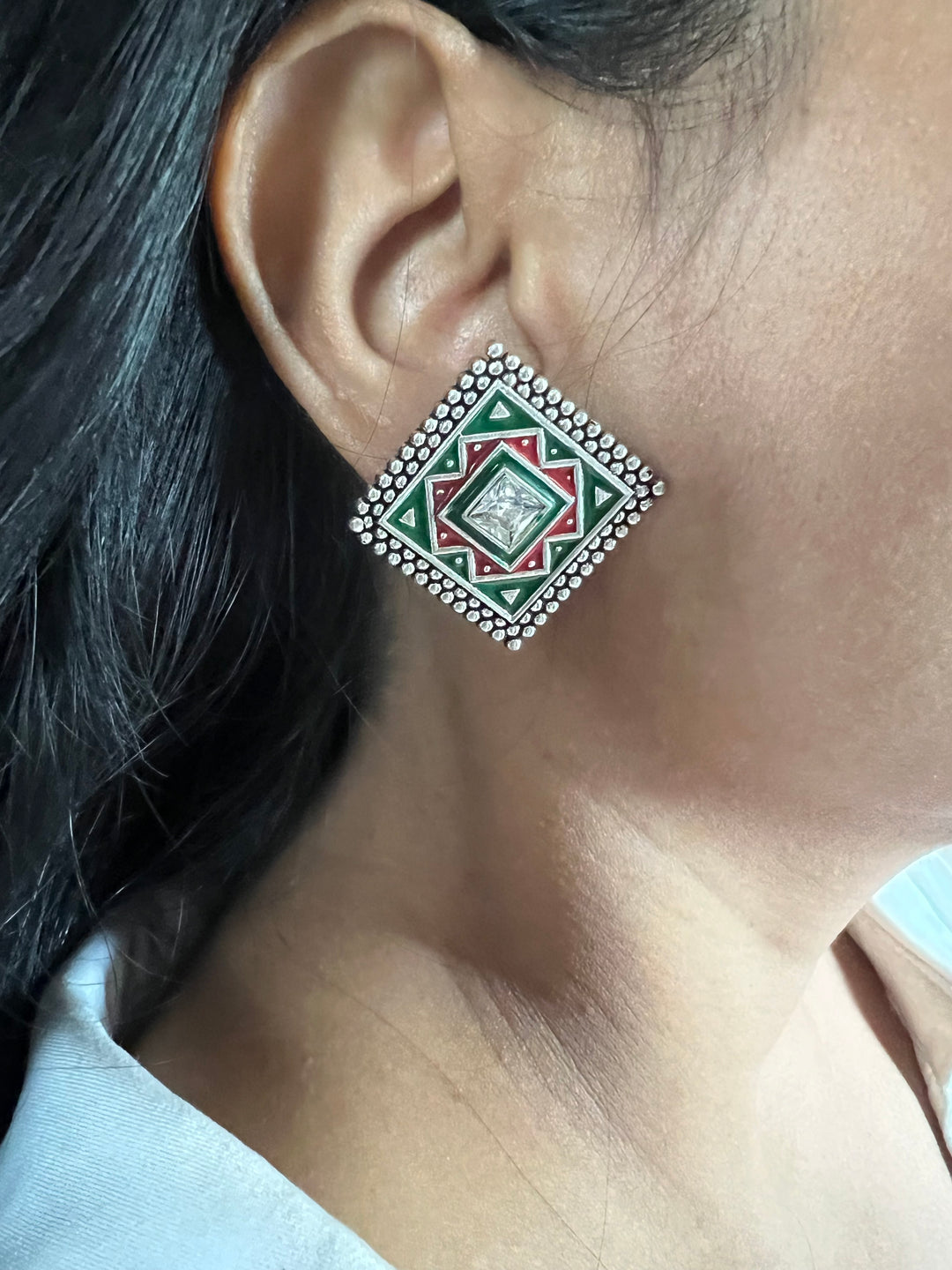 Timeless Vintage Stud Earrings | Bold Statement Jewelry