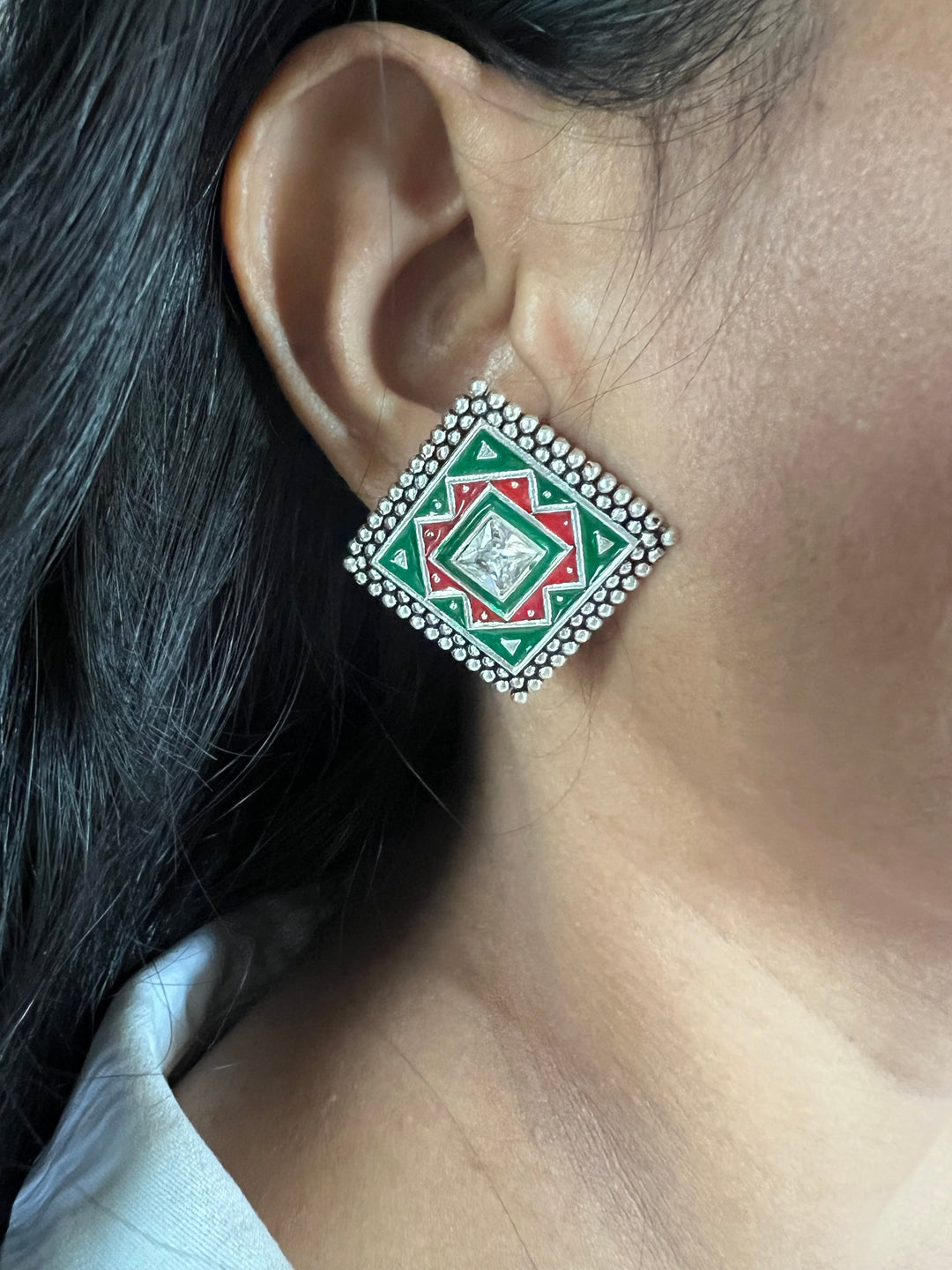 Timeless Vintage Stud Earrings | Bold Statement Jewelry