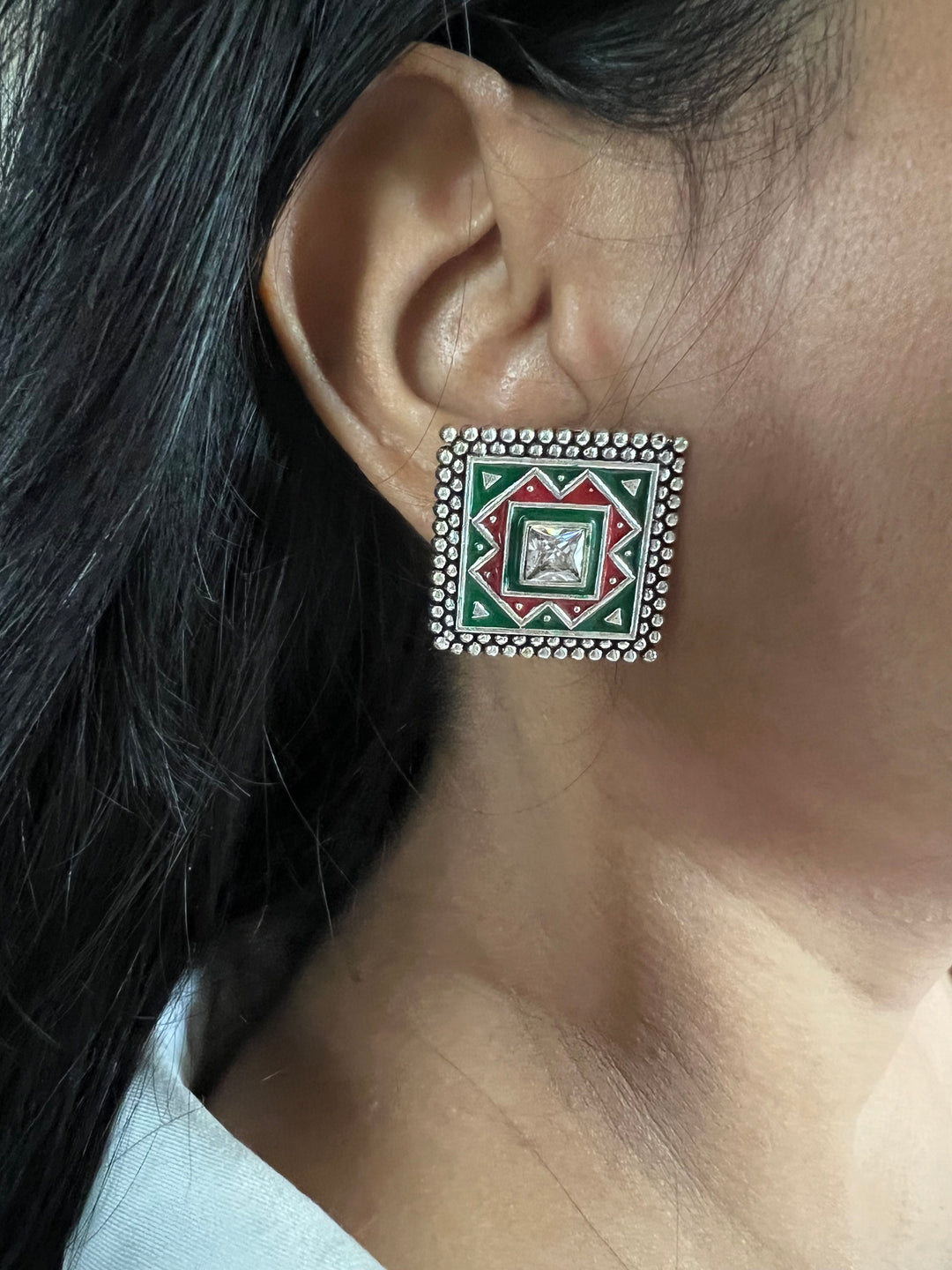 Timeless Vintage Stud Earrings | Bold Statement Jewelry