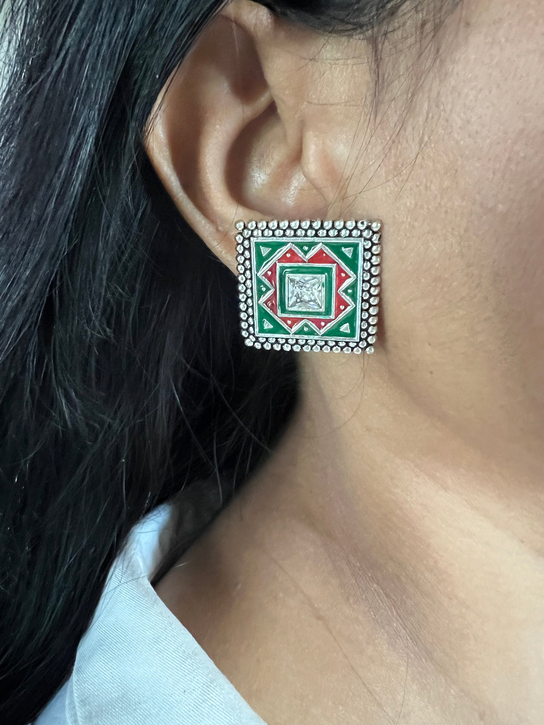 Timeless Vintage Stud Earrings | Bold Statement Jewelry