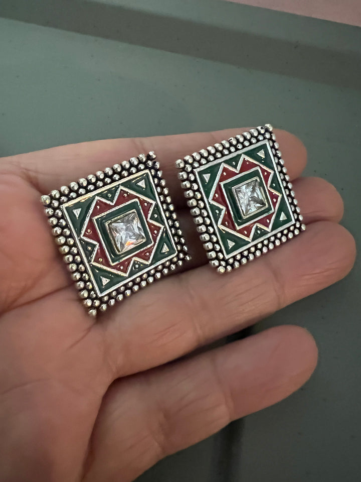 Timeless Vintage Stud Earrings | Bold Statement Jewelry