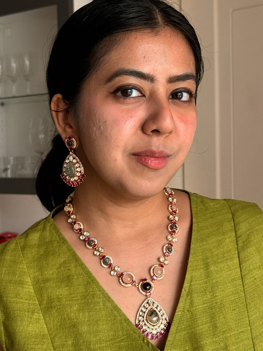 SHIVKA Natural Stone Set