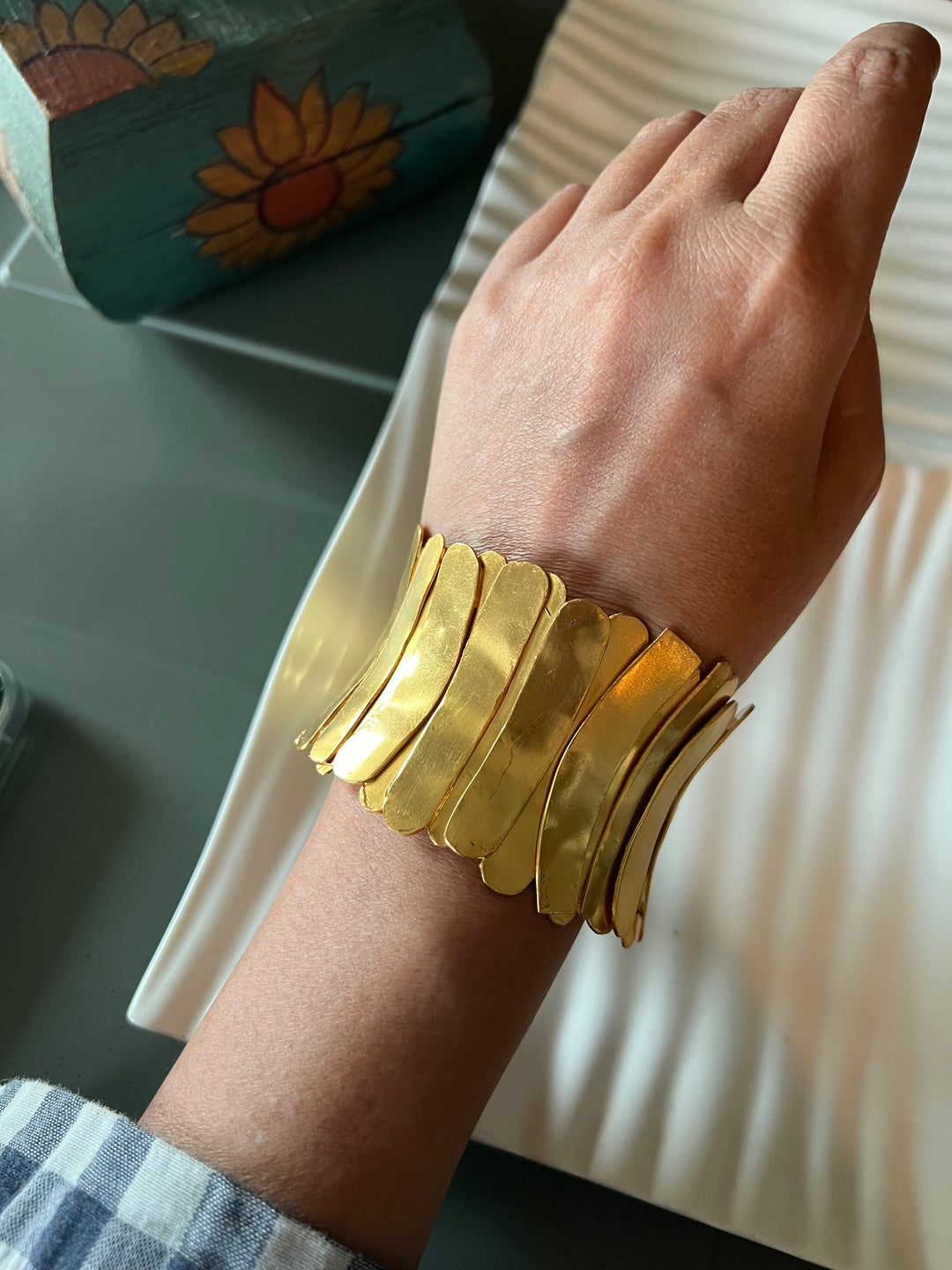 Exquisite Brass Open Cuff - Unparalleled Quality and Style