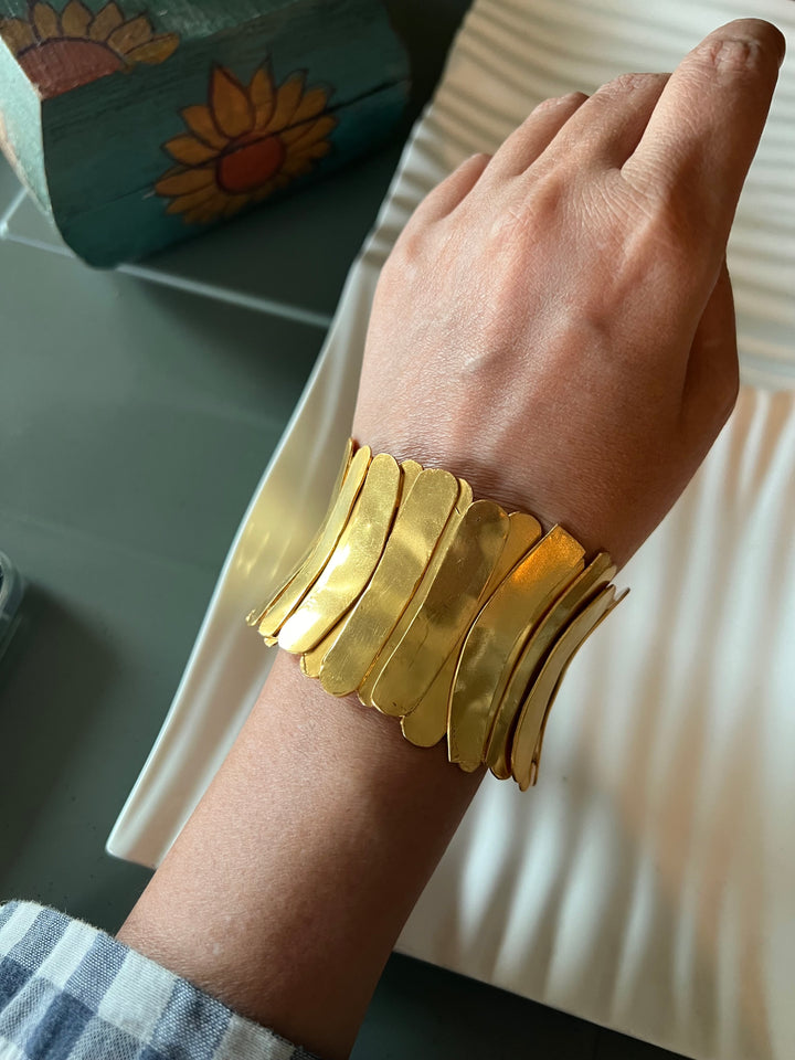 Exquisite Brass Open Cuff - Unparalleled Quality and Style