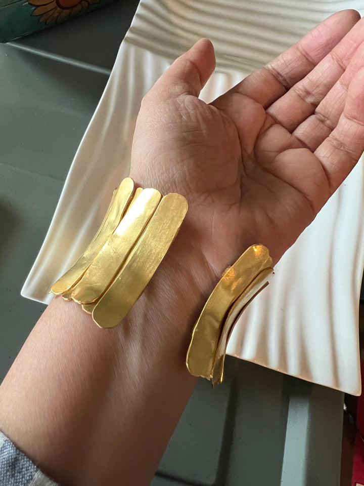 Exquisite Brass Open Cuff - Unparalleled Quality and Style