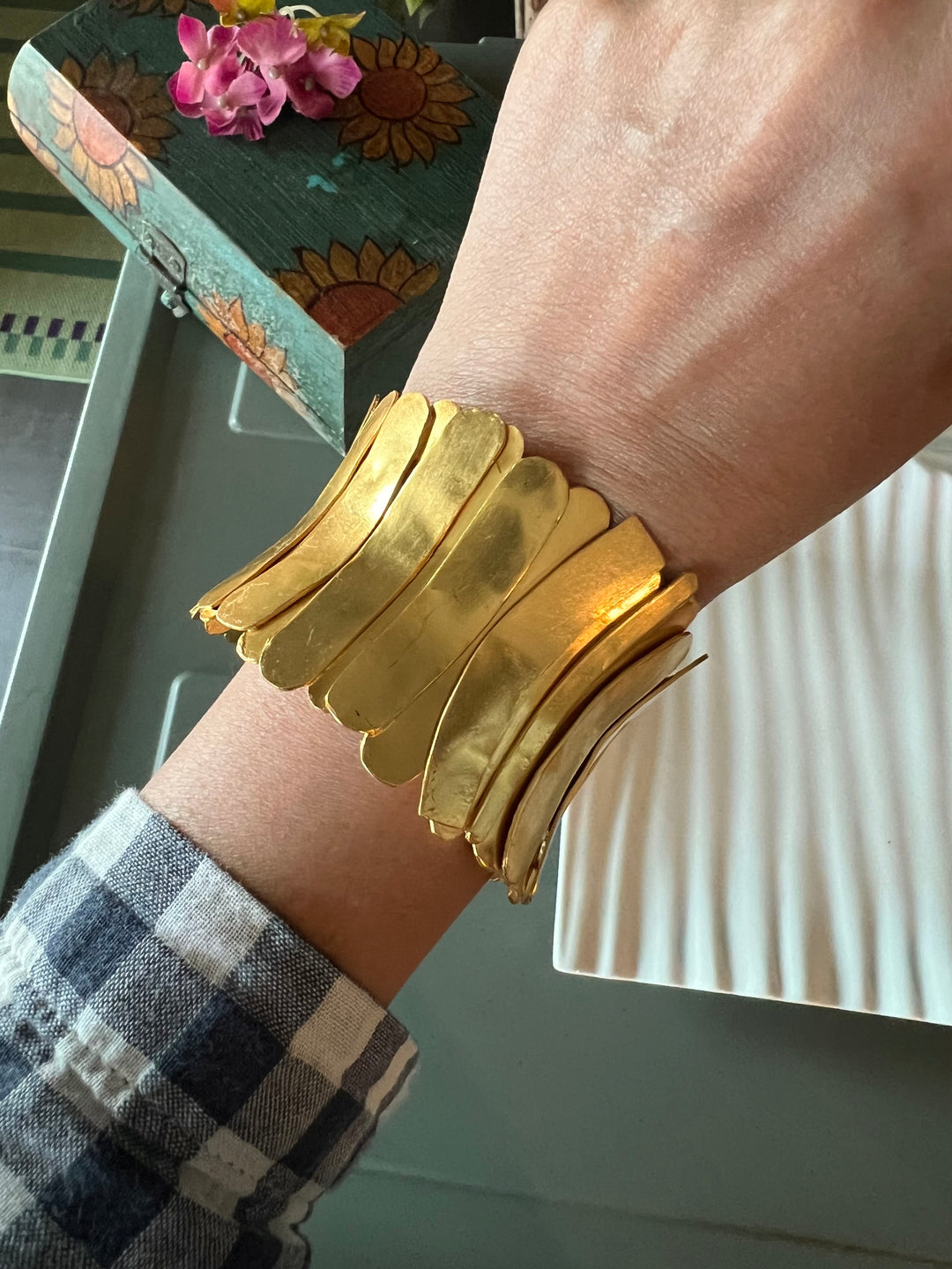 Exquisite Brass Open Cuff - Unparalleled Quality and Style