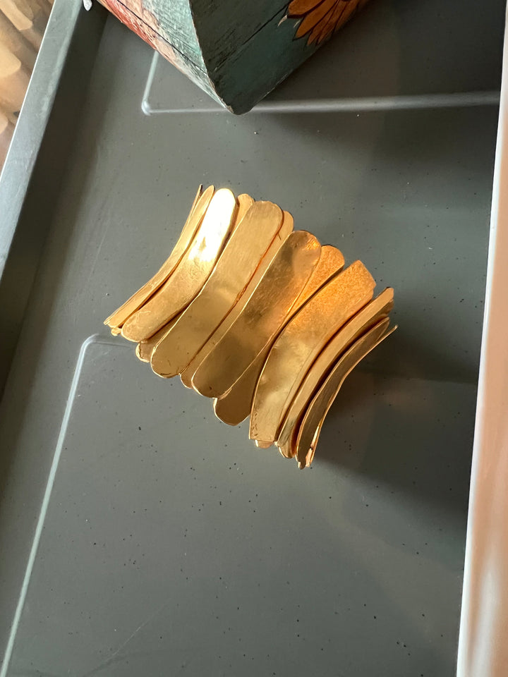 Exquisite Brass Open Cuff - Unparalleled Quality and Style