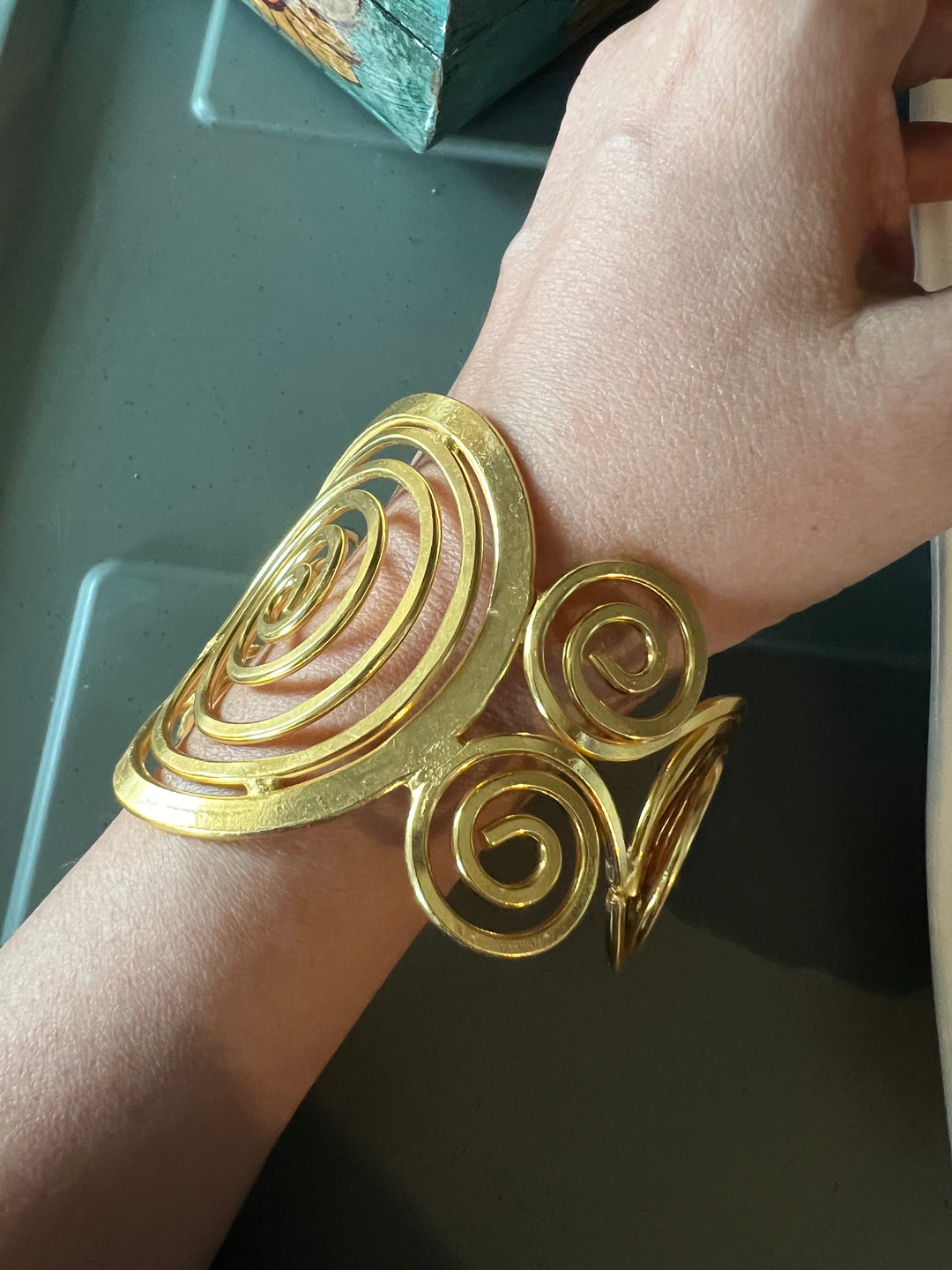 Exquisite Brass Open Cuff - Unparalleled Quality and Style