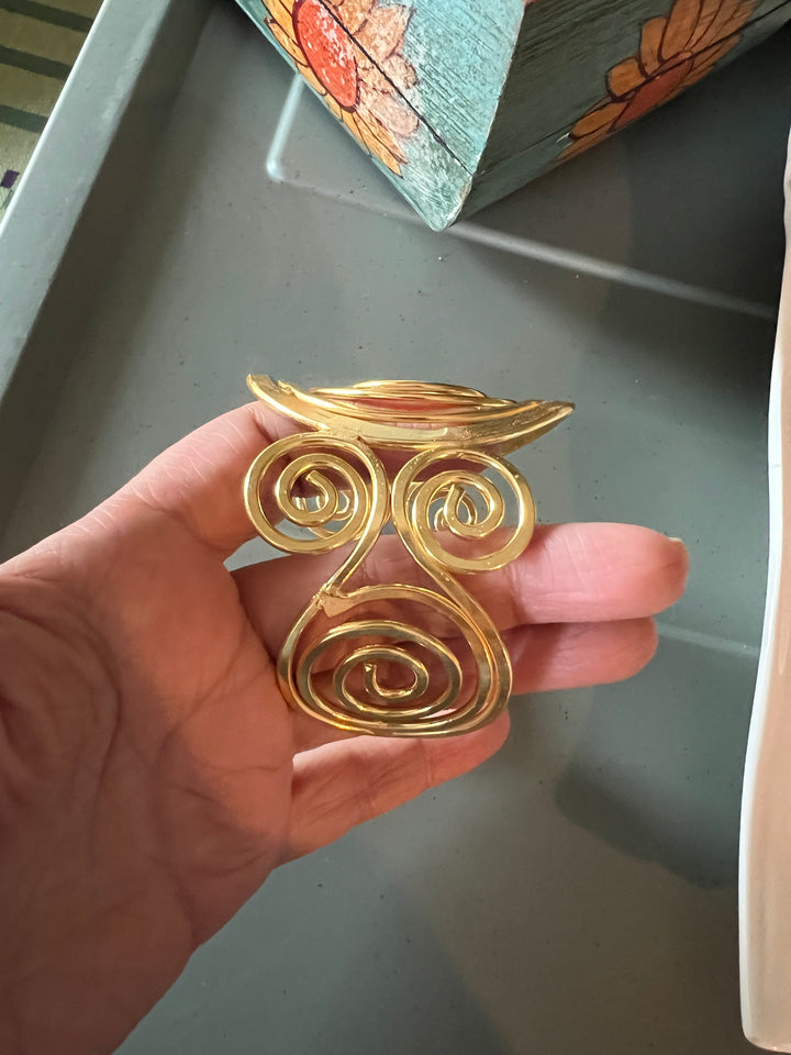 Exquisite Brass Open Cuff - Unparalleled Quality and Style