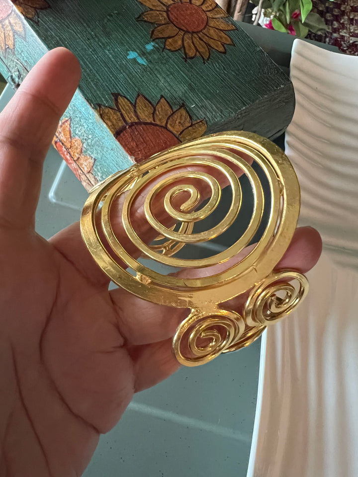 Exquisite Brass Open Cuff - Unparalleled Quality and Style